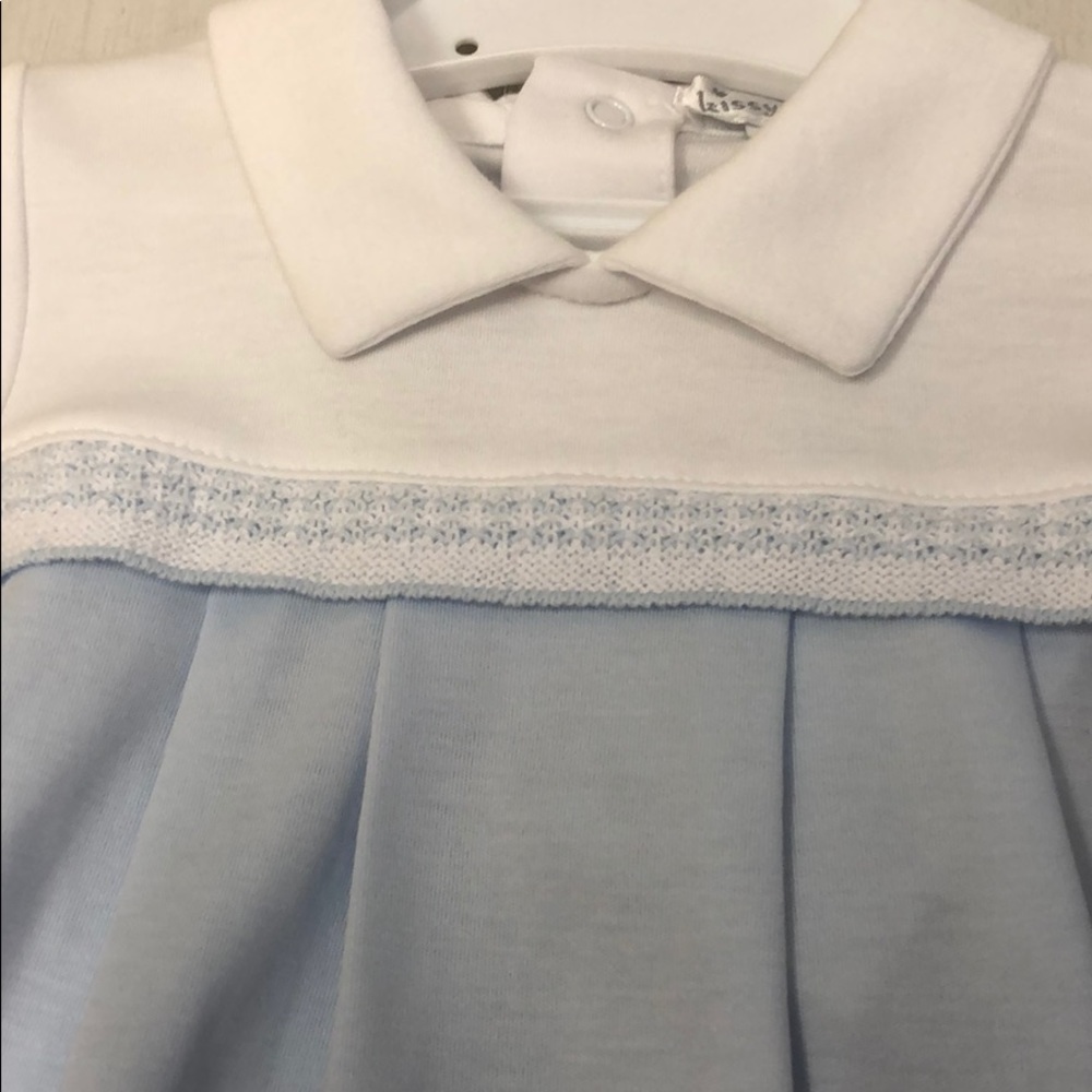 NWT Kissy Kissy Boys Homecoming Playsuit in Blue - Picture 2 of 4